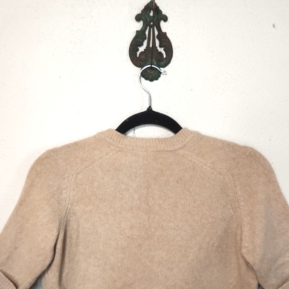 Vintage St Michael Lambswool Angora Short Sleeve Sweater Made in UK Size Small - Picture 4 of 9